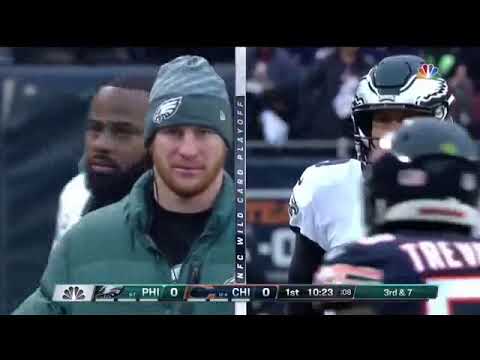 2018 NFC Wild Card Game- Eagles @ Bears