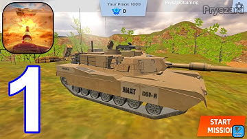 Tank Attack: 3D Shooting Game - Gameplay Walkthrough Part 1 Tank Army Commander (iOS, Android)