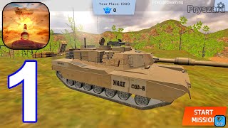 Tank Attack: 3D Shooting Game - Gameplay Walkthrough Part 1 Tank Army Commander (iOS, Android) screenshot 2