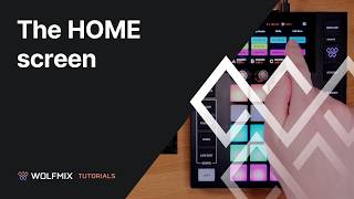 The HOME screen