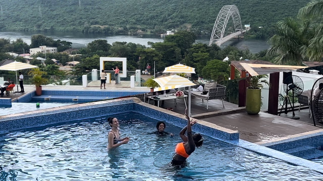 Walking Around BridgeView Resort Akosombo Ghana 🇬🇭 