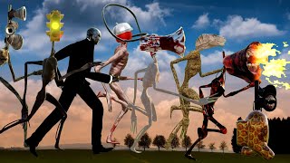 Cиреноголовый Амонг Ас Картун Кет SCP играют в ДОГОНЯЛКИ! screenshot 4