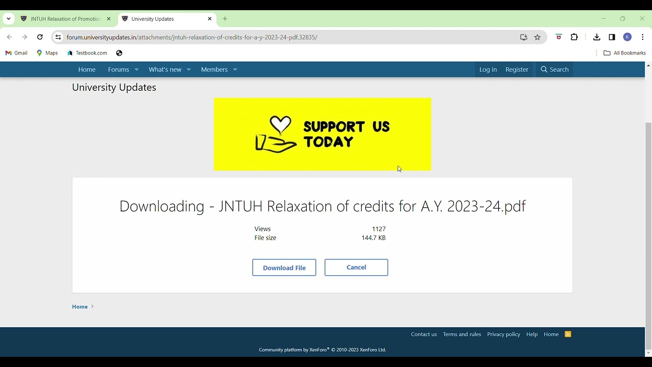 JNTUH Relaxation of Promotion rules for certain regulations of B.Tech/B Pharmacy&BBA Course