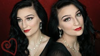 Classic Valentine's Day Makeup Tutorial | Valentine's 2018 | Madalyn Cline