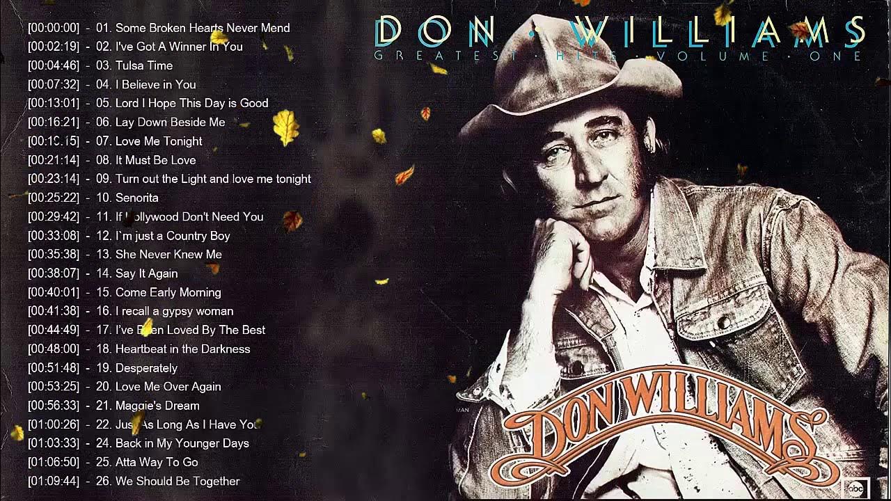 Don collection. Don Williams. Дон Вильямс исполнитель Кантри. Бест Сонг 1950-2020. Don don collection.