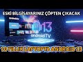 ANDROID TV 13 İLE ESKİ BİLGİSAYARINIZ ÇÖPTEN ÇIKACAK! ÇOK GÜÇSÜZ LAPTOPTA ANDROID 13 TESTİ 💻
