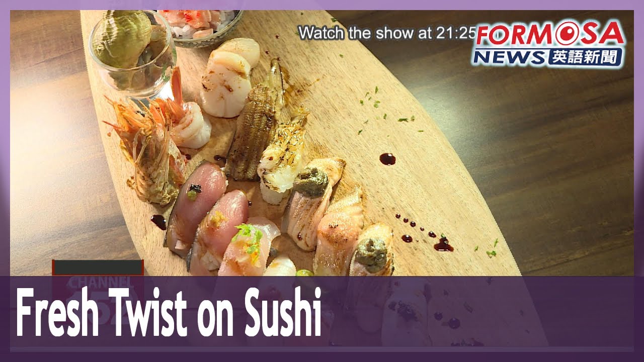 Taiwanese Chef Puts A Fresh Twist On Sushi Classics Youtube