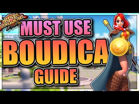 Boudica Commander Guide, SMASHER of barbarians | Rise of Kingdoms