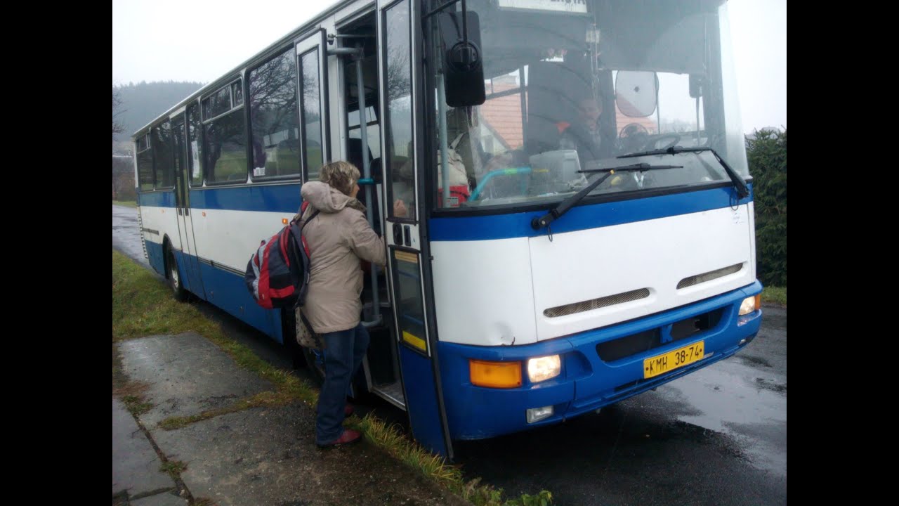 Jízda autobusem Karosa C934E Linka 3 Podlesí.točna - Stan.u nám.