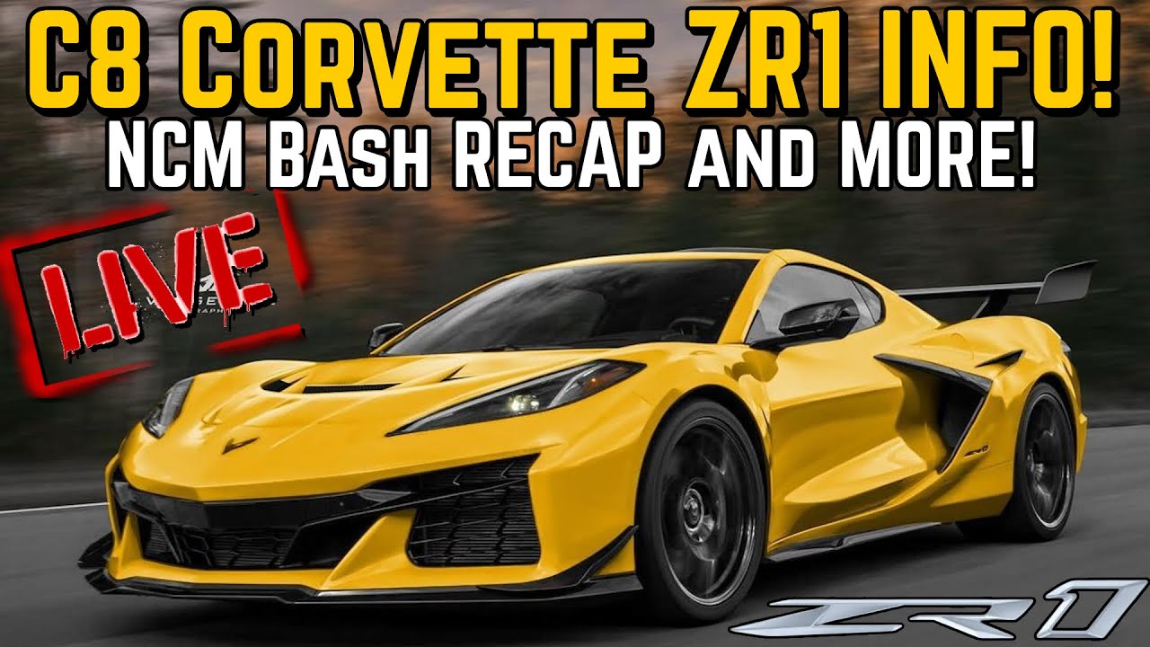 C8 Corvette gets ALL kinds of updates for 2025! C8 ZR1 ENGINE info, NCM