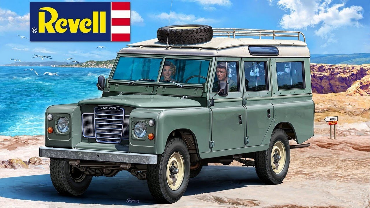 Revell Land Rover Series III LWB (video preview) 