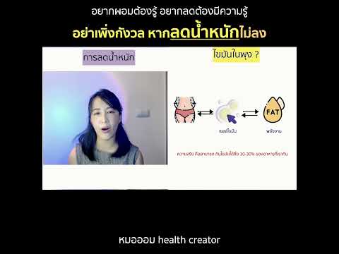 อย่ากังวลถ้าลดน้ำหนักไม่ลง | minute with Ormy