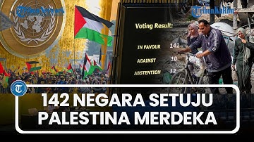 142 Negara Setuju Palestina Merdeka, 10 yang Menolak, Ada AS hingga Papua Nugini
