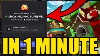 HOW to JOIN IDLEON DISCORD SERVER ✅PC & MOBILE✅
