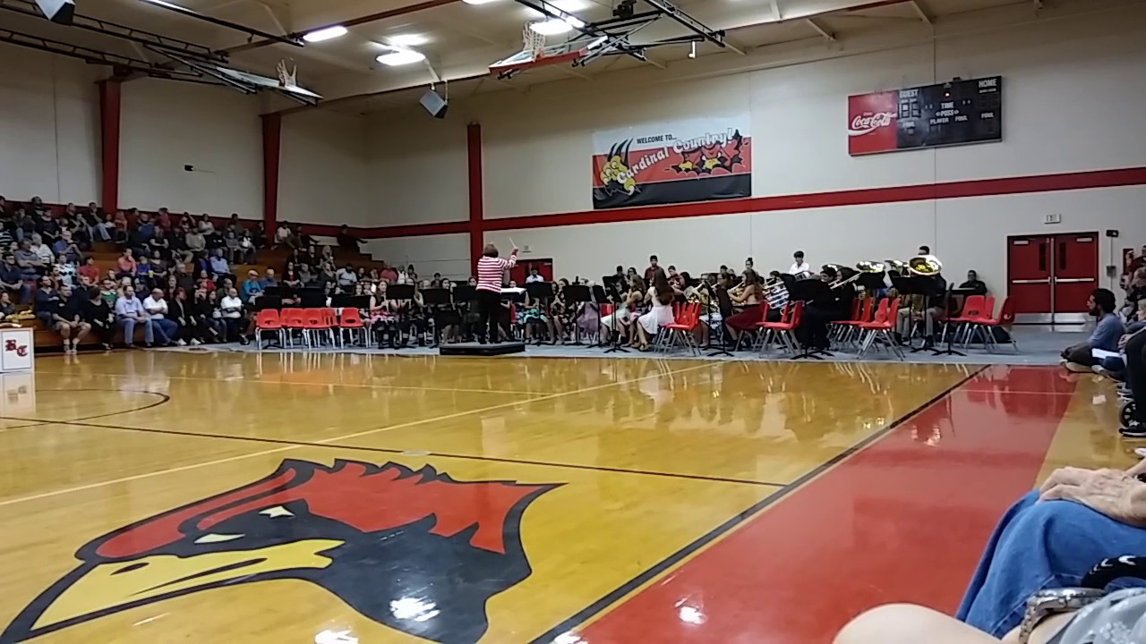 Bridge City Middle School Honors Band Christmas Concert YouTube