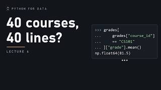 06. Grouping | Python for Data