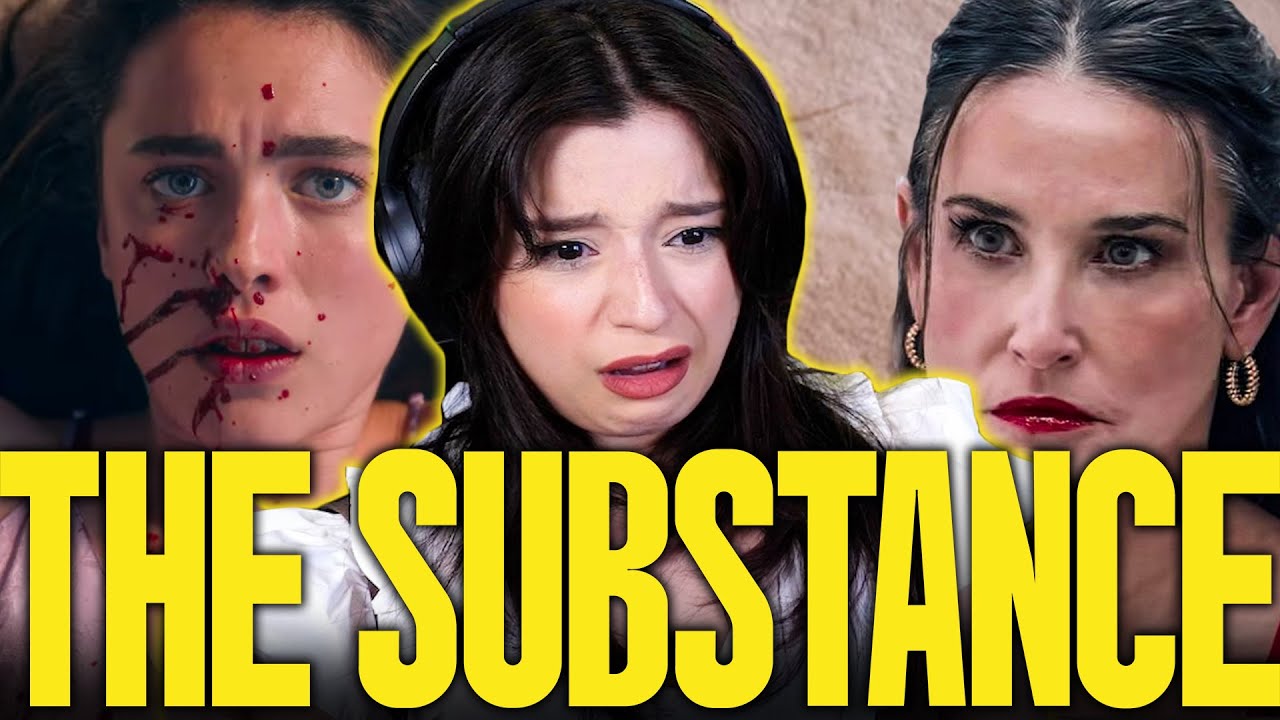 «Вещество» — ТРЯСНО депрессивный фильм (смотрю впервые) Реакция и обзор фильма