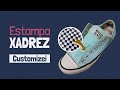 Tnis junino  histria do dia  customizao xadrez