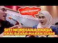 Siti nordiana paksa khai bahar makan sushi 