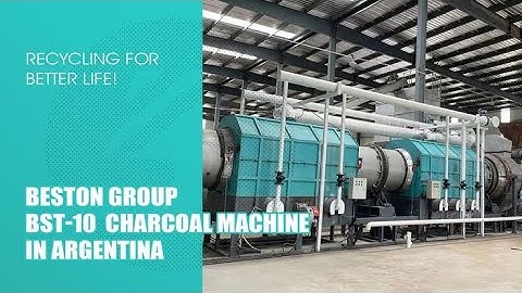 Overview of Factory site: BST-10 Charcoal Machine in Argentina