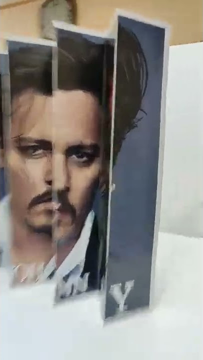 Johnny depp 3d print . #shorts #johnnydepp