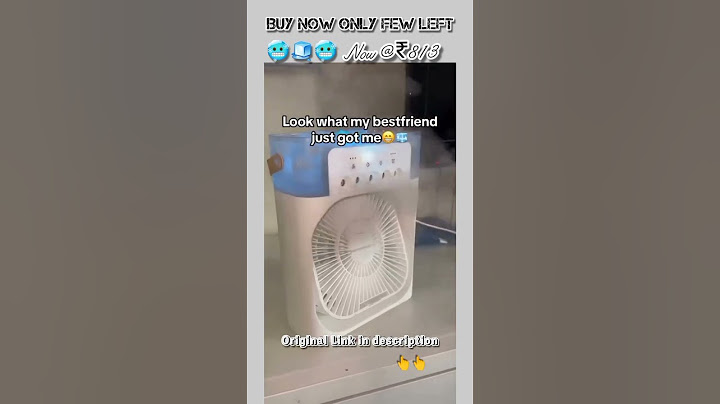 SALE ALERT!🧊🥶❄️ Firefly Mini Air Cooler Fan - Limited Time Offer #shorts