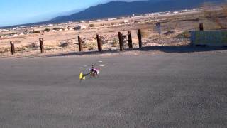 Blade 500 3D test flight after rebuild