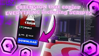 [TUTORIAL] Copy ANY Roblox Game + FULL Scripts in 1 Click! (Chrome Extension 2026)
