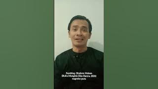 Membaca puisi 'Sumbing - Sindoro: Malam' dari buku Mungkin Kita Hanya, 2021