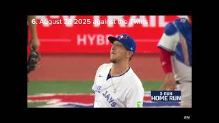 Top 10 Jeff Hoffman blown games
