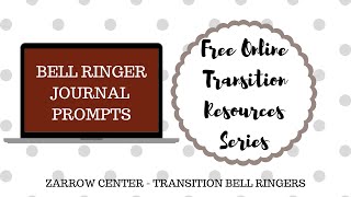 Details Free Online Transition Resources Bell Ringers News
