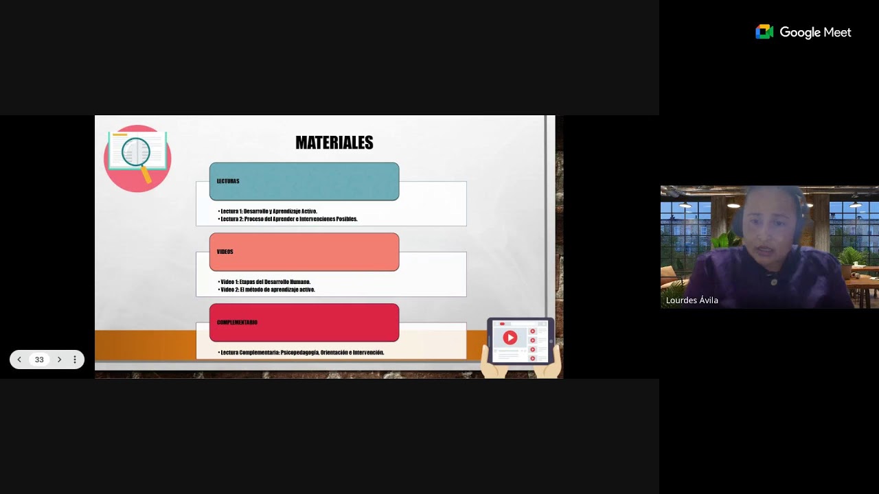 EDUCACIÓN PREESCOLAR A25 (PSICOPEDAGOGÍA DEL DESARROLLO - LOURDES ÁVILA) RECURRENTE