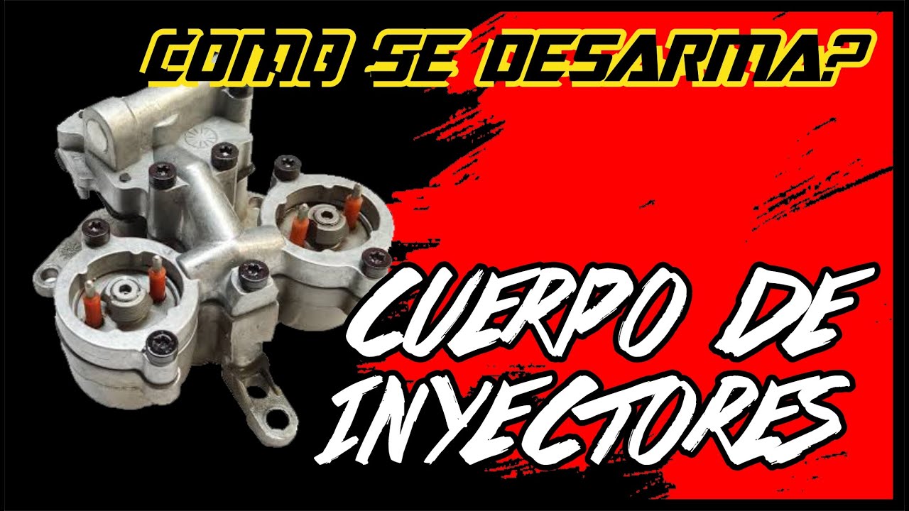 COMO se DESARMA el CUERPO de INYECTORES TBI CHEVROLET? (INJECTOR BODY)