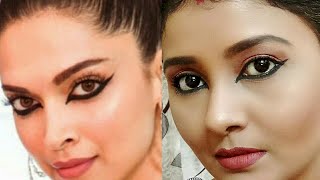 I Tried To Recreate The Deepika Padukone's Cannes Eye Makeup Look|Cannes 2019