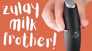 How To Use The Zulay Kitchen Milk Boss Handheld Frother
