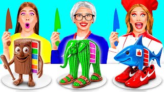 Me vs Grandma Cooking Challenge | Smart Gadgets vs Hacks