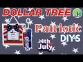🇺🇸 Boom, Sparkle, Pop! 8 NEW 4th of July Dollar Tree DIYS & Hacks: Patriotic USA