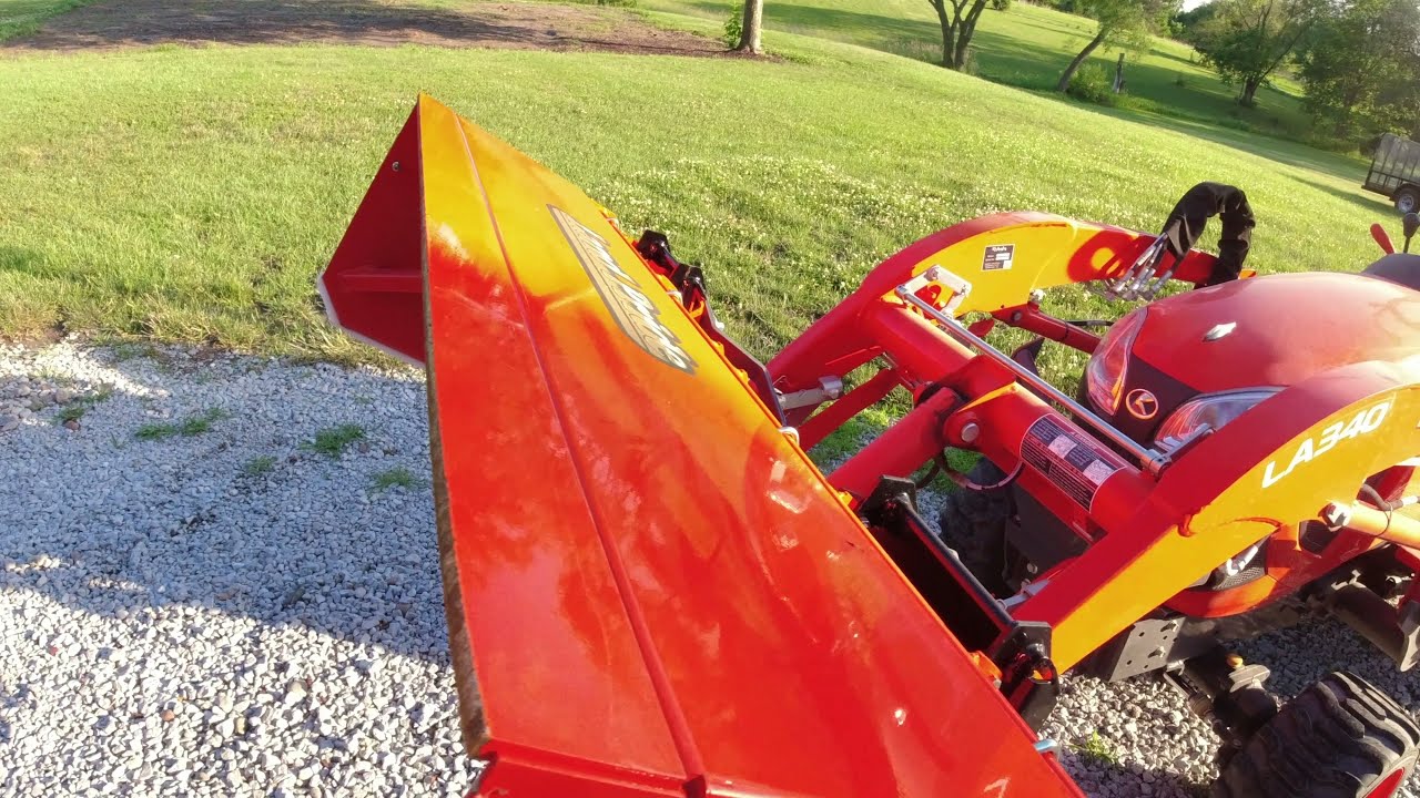 LandPride spl0560 Snowpusher after 1st season review.