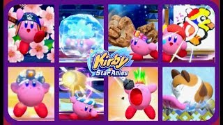 Kirby Star Allies-All Copy Abilities