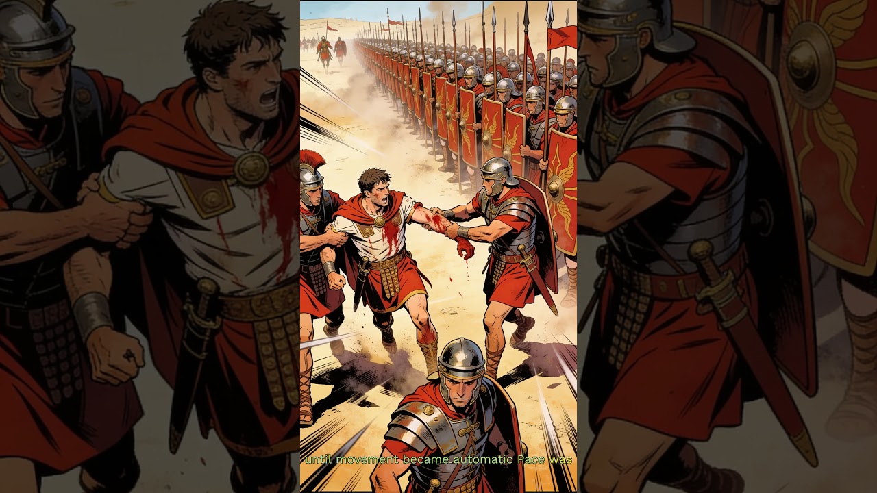 Почему римских солдат обучали держать строй?