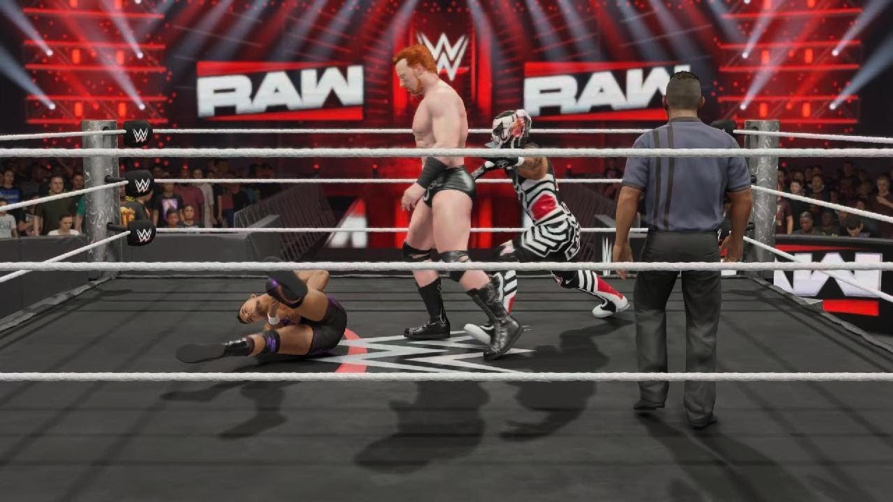 Penta Vs Chad Gable Vs Sheamus