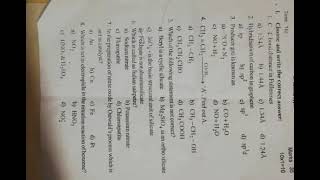 Chemistry Cyc 3 Test