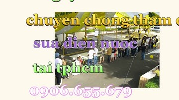 chuyên sữa chữa điện nước tại quận gò vấp tphcm ///0906655679