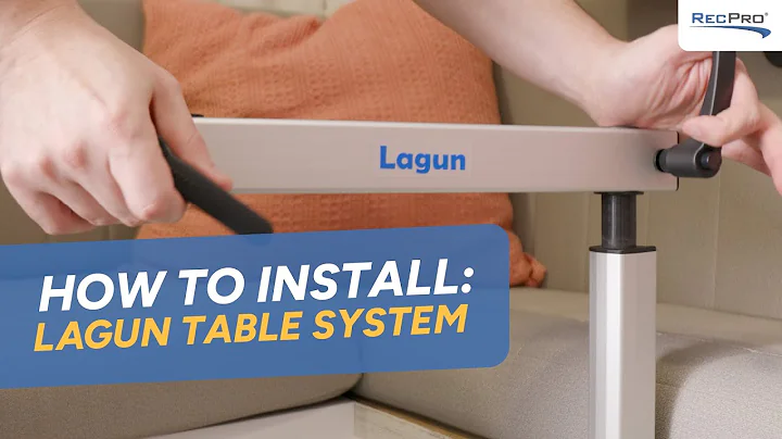 How to Install a Lagun Table - Easy RecPro DIY