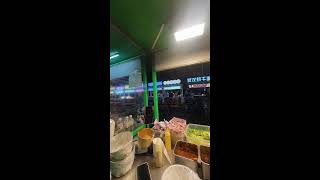 Live broadcast of street food specialties and fruit delicacies