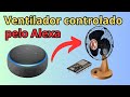 Ventilador controlado por voz - Alexa IOT