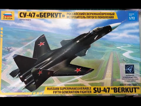 ZVEZDA SU-47 "BERKUT" 1/72 - Part 1
