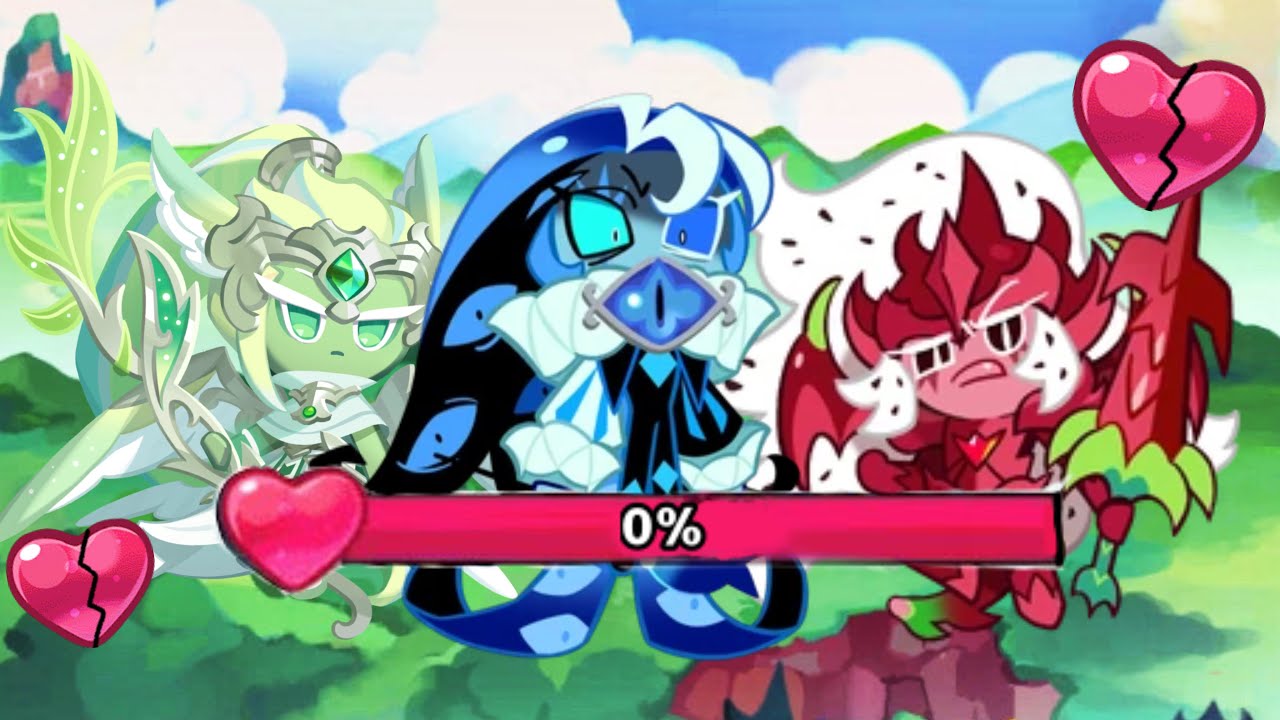 AFFECTION SYSTEM LEAKS VOICE LINES when you gift them a gift THEY HATE !! | Cookierun Kingdom