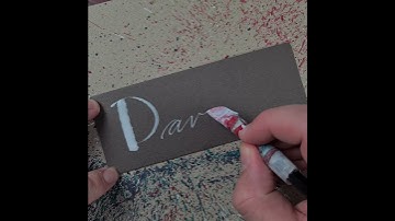 Splatter Calligraphy Name Request no.278