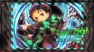 Tutorial (Camada Com Listras) | Box Stripes like Script | Alight Motion